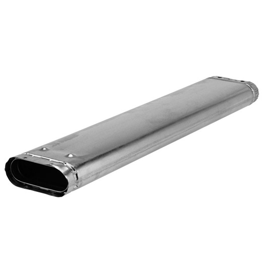 DuraVent Oval Type B Gas Vent Model BV 5" x 36" Double Wall Rigid Pipe