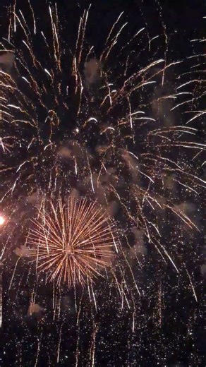 Breathtaking Japanese Fireworks Finale | Stunning Golden Rain & Colorful Starmines
