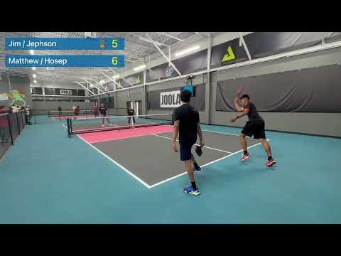 Jim/Jephson vs Matthew/Hosep (Bronze Match) - Rockland Pickleball Club's Spring Smackdown FULL GAME