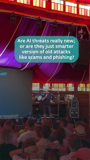 #eset #cybersecurity #ai #threatintelligence #digitalresilience #pohodafestival | ESET
