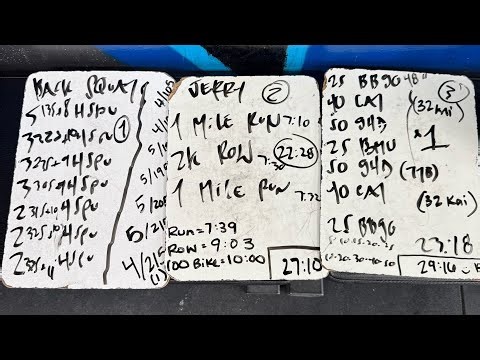 25 Burpee Box Get Overs,40 Echo Bike Cal,50 GHD Sit Ups,25 BMU,50 TTB,40 Cal,50 BBGO #crossfit