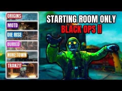 Starting Room Only On Every BO2 Map!
