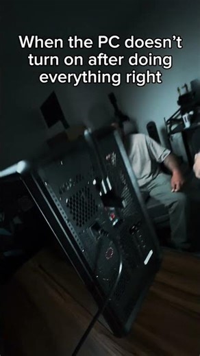 When the PC doesn't turn on after doing everything right