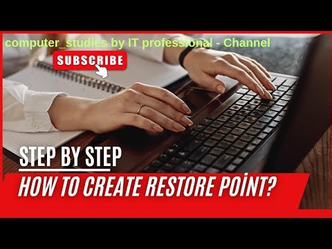 How to create restore point in hindi.