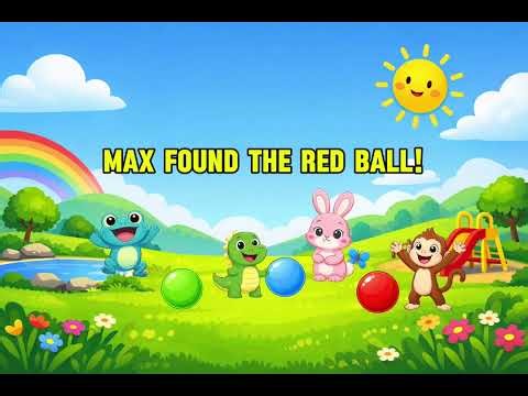 Where Is RED? 🔴 | Find the Color Game for Kids