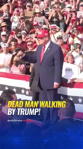 DEAD MAN WALKING - Trump makes WWE-style entrance to undertaker's theme at Georgia rally