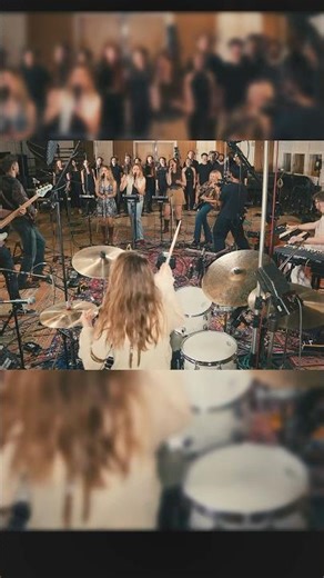 The Dark Side of the Moon in #abbeyroadstudios with 25 musicians. Thank you #pinkfloyd