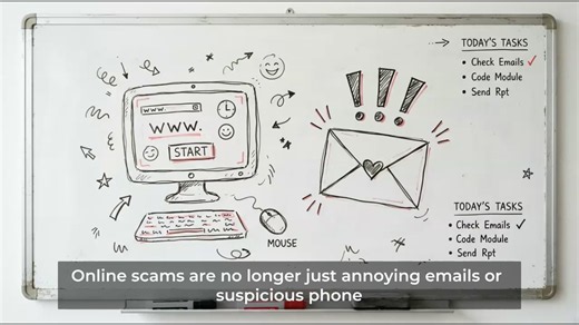 Americans Over 60 Lost $7.7 Billion to Online Scams in 2025 | How to Stay Safer Online | Saffron Guru LLC