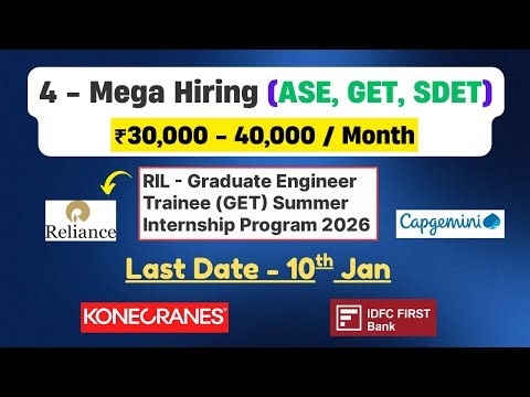 🥳Capgemini Hiring 2025 Batch | Capgemini Hiring 2025 Batch OFF Campus | 2025 Batch Hiring