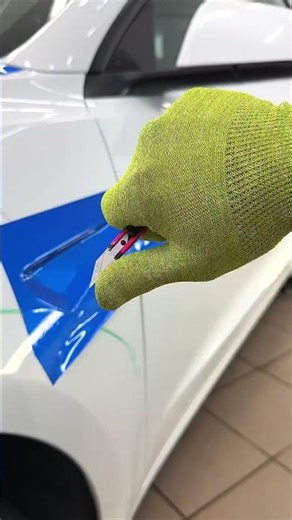 NEVER Waste Vinyl | Tesla Model 3 Stripe from Scraps ✨