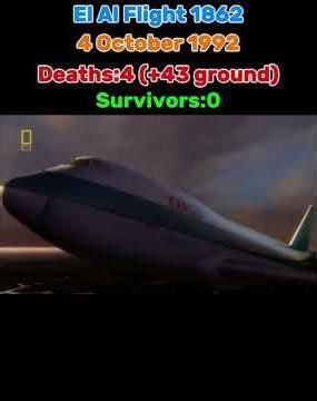 El Al Flight 1862 | Animation and ATC Recording