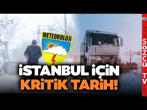 İstanbul'da Kar Bitiyor mu? Meteoroloji Uzmanı Net Konuştu! "9 Ocak'a Kadar..."