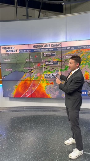 Hurricane Isaias Update | Latest trajectory