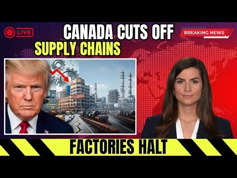 BREAKING: Trump's Ultimatum BACKFIRED—Canada Withdraws from Supply Chain, US Factories FREEZE