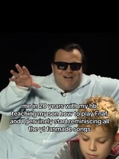 Jack Black Playing Saxophone Meme: The FNAF & Markiplier Clip