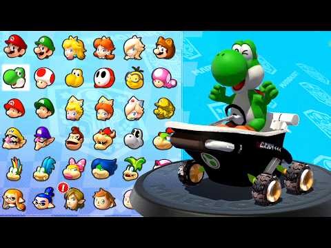 Mario Kart 8 Deluxe - Yoshi (Splatoon Bloblobber)'s Path to Complete Domination of the 150cc