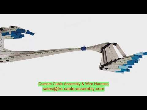 camera IR illuminator power cable LSZH MIPI CSI DSI Moldex to I PEX IP67 Silicone jacket foil shield