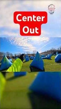 Center Player Out #paintball