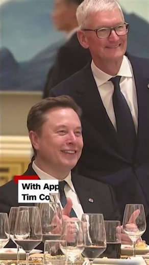 Elon Musk accidentally becomes the main character of Trump’s China trip
