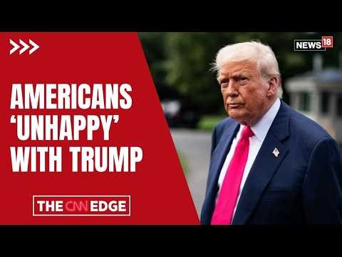 Americans ‘Unhappy’ With Trump? | Poll Shows Just 39% Approval, Majority Disapprove of Iran War N18G