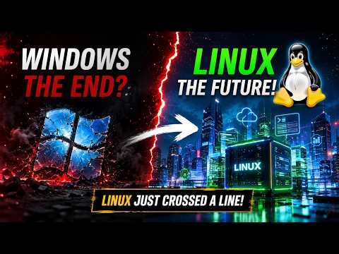 Linux Just Crossed a Line Windows Can’t Follow 🚀 The Future of Operating Systems Explained
