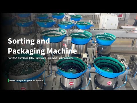 One-Click Efficiency Multi-Functional Hardware Counting & Packaging Machine | Automatic Kit Bagging
