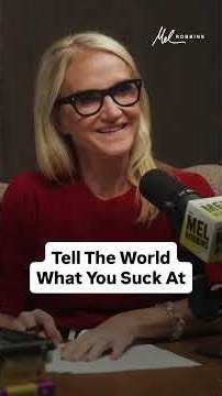 Tell The World What You Suck At | Mel Robbins #shorts