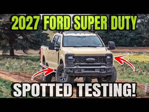 New 2027 Ford Super Duty Testing! This Is BIG!!!
