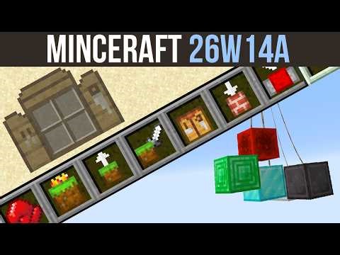 Floor Crafting, Block Tools & More | Snapshot 26W14A