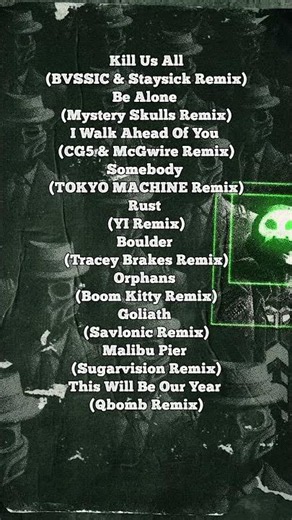 FULL TRACKLIST FOR RUST REVOLUTIONS!