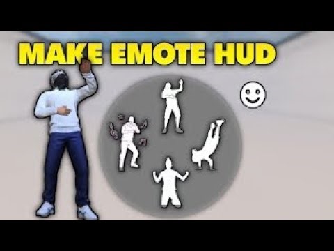 Emote Hud Script Tutorial || Make Emote Script || RX RAVI GAMING 
