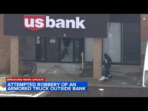 Bank customer describes gunfire during attempted armored truck robbery