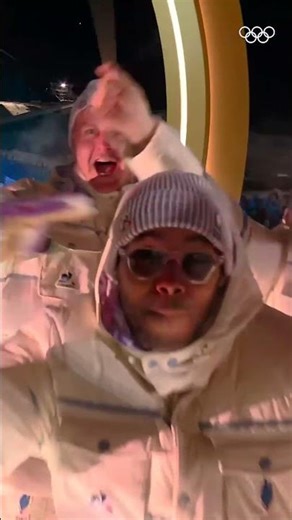 The Team France squad at the #MilanoCortina2026 Opening Ceremony. 💃🕺🇫🇷