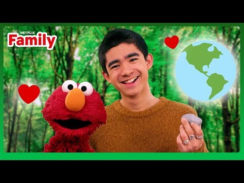 Happy Earth Day from Elmo and Gordon Cormier 🌍🪨 Sesame Street | Netflix Family