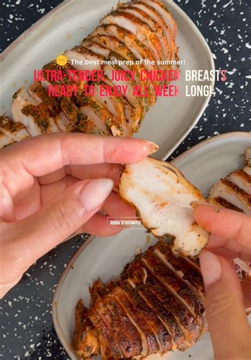 Ultra-Tender Juicy Chicken Breast Meal Prep for Summer
