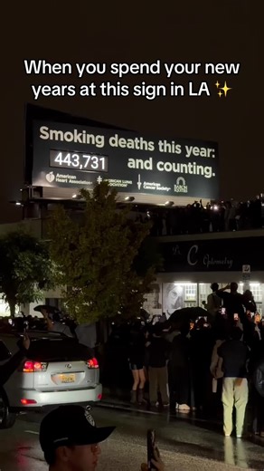 Celebrating New Year 2026 at Iconic LA Sign