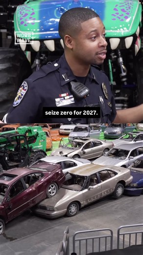Monster truck will crush LMPD-seized car