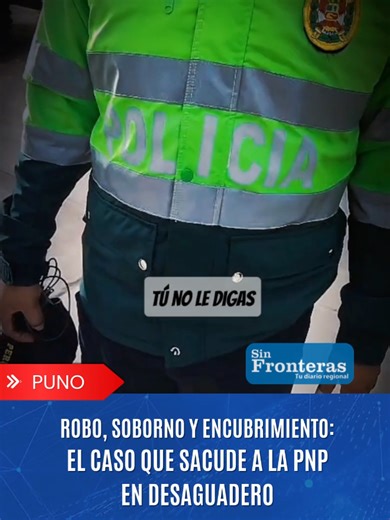 Escándalo de Robo y Encubrimiento en Desaguadero