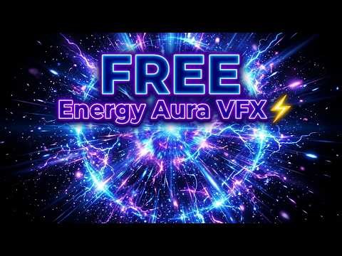 FREE Energy Aura VFX ⚡ | Power Up Effects for Editing