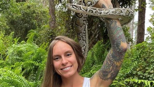 Florida's new python hunting queen makes history and catches 60 snakes