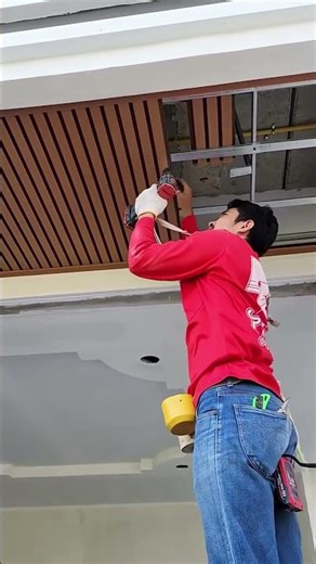 easy ceiling installation step by step #ceiling #build