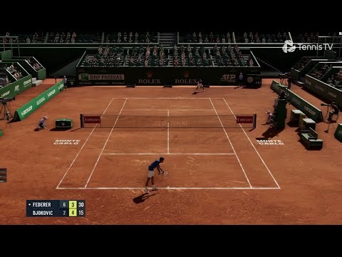 🇨🇭 Federer vs Djokovic 🇷🇸 || Monte Carlo 2014 Semis in Tennis Elbow 4 😍🔥