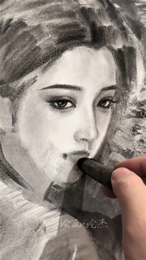 ABeautiful Pencil Portrait Drawing ✏️ | Realistic Face Sketch