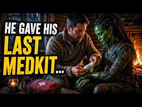 He Gave His Only Medkit to a Bleeding Alien—Moments Later, Everything Turned Around