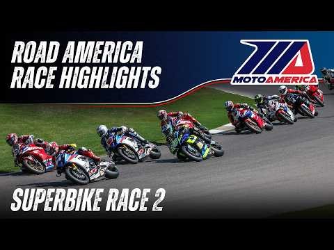 Quad Lock Superbike Race 2 at Road America 2026 - HIGHLIGHTS | MotoAmerica