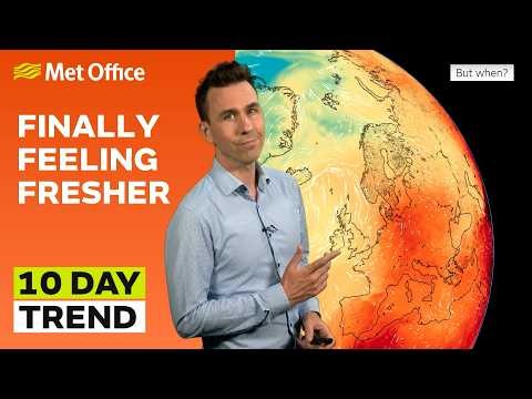 10 Day Trend 24/06/2026 – Back to normal? – Met Office weather forecast UK