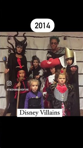 Which YEAR is your FAVORITE? #halloween #familycostumes #ohana #teen
