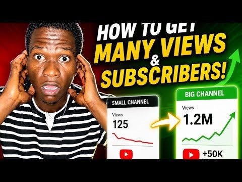 How I Got Views & Subscribers FAST (Small Channel to Big)😳