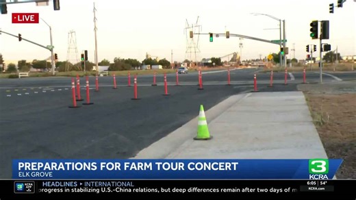 Final preparations underway for Luke Bryan concert in Elk Grove
