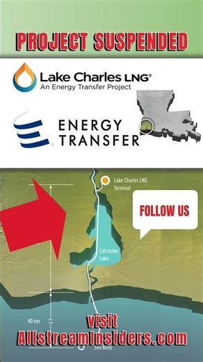 Energy Transfer Announces Suspension of Development of Lake Charles LNG - #allstreaminsiders News